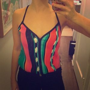 Ella Moss multi colored camisole